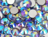 Light Purple AB Crystal Glass Rhinestones - SS30, 288 Pieces - 6mm Flatback, Round, Loose Bling - TheDecoKraft - 2