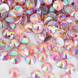 Pink AB Glass Crystal Glass Rhinestone - SS12, 1440 pieces - 3mm Flatback, Round, Loose Bling - TheDecoKraft - 2