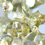 Light Citrine Yellow Crystal Glass Rhinestones - SS20, 1440 pieces - 5mm Flatback, Round, Loose Bling - TheDecoKraft - 1
