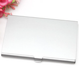 Stainless Steel Aluminum Business ID Credit Card Holder Case Cover DIY Decoden