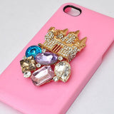 Castle Rhinestones Bling Cabochon Alloy Metal Decoden DIY Phone Case Charm Kawaii